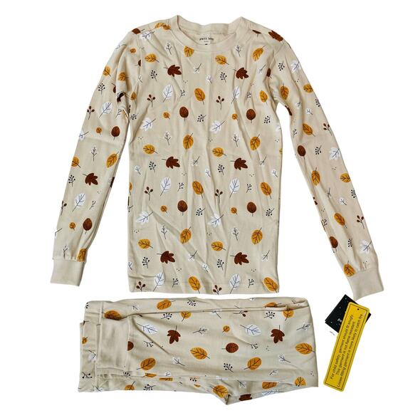 NWT Petit Lem Size 12 Fall Leaves Sleepwear - Picture 1 of 4
